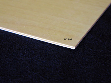 10x12 - C15 - 1/8 inch Birch